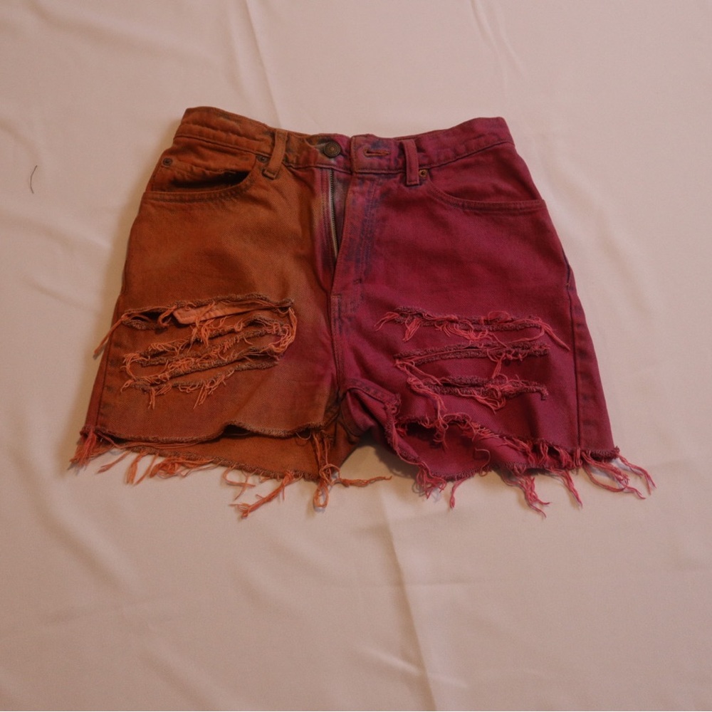 Levi’s , size 7 , pink and orange